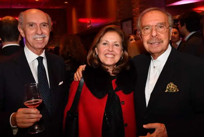 giovanni pocaterra con la moglie rita e roberto di russo