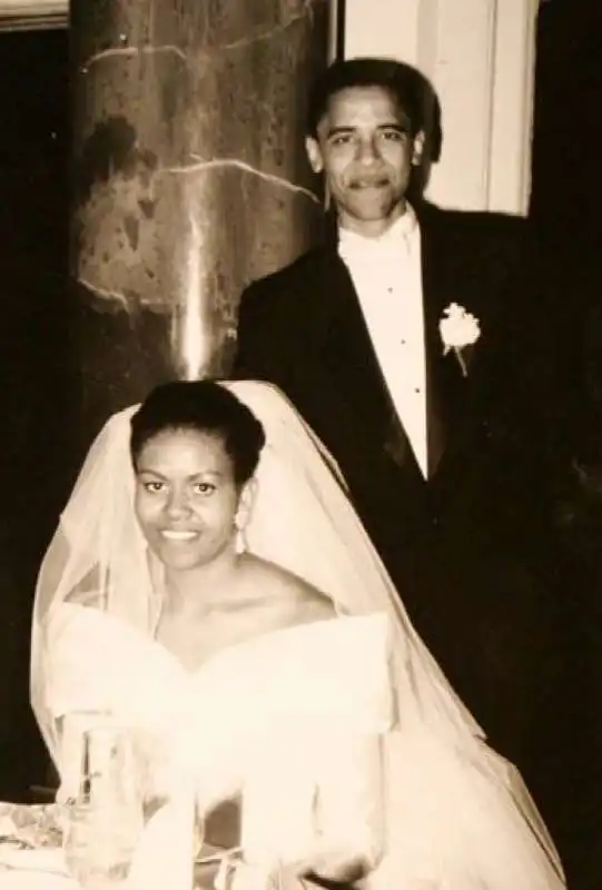 il matrimonio di michelle e barack obama