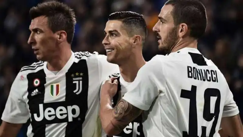 juve spal cr7 mandzukic bonucci