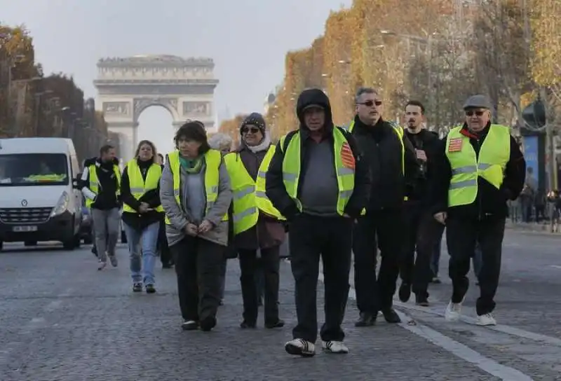 la protesta dei gilet gialli in francia 5