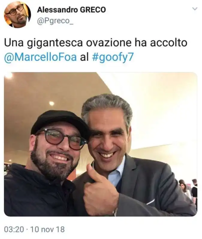 marcello foa alessandro greco