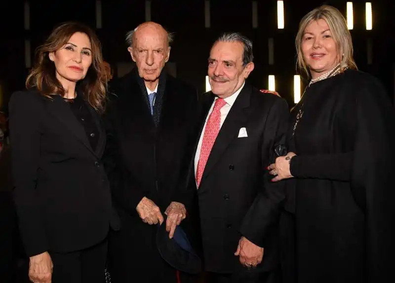 mariapia ruspoli col marito il principe lillio ruspoli rino barillari e la moglie antonella