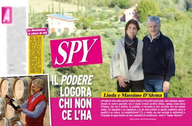 MASSIMO E LINDA D ALEMA DALEMA VINI