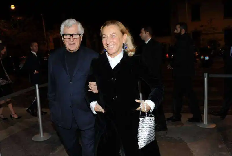 patrizio bertelli  miuccia prada