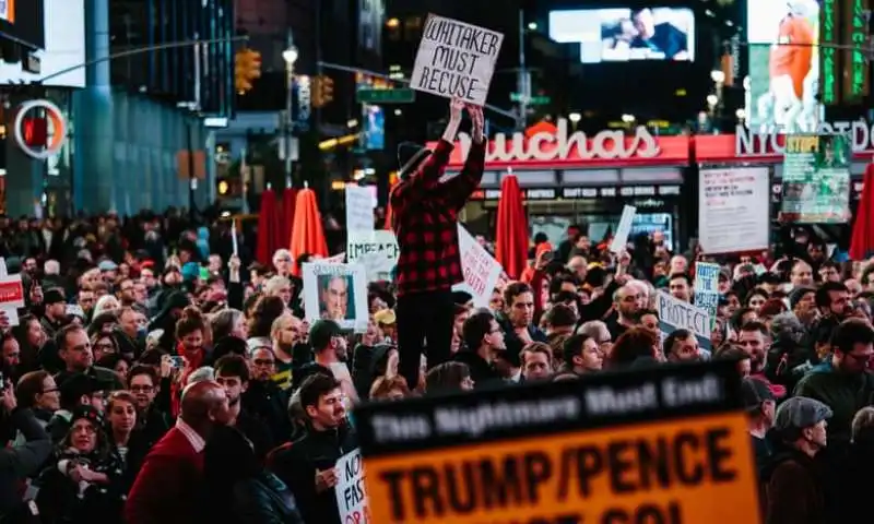 proteste anti  trump pro mueller