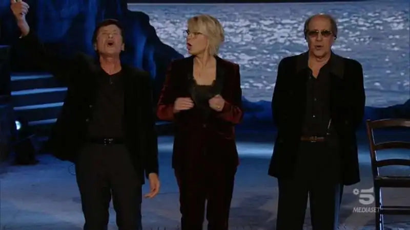 ADRIANO  CELENTANO MARIA  DE FILIPPI GIANNI MORANDI