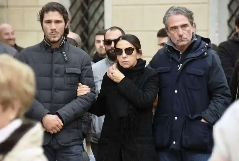 andrea antonello con la madre bianca e il padre franco