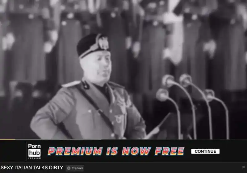 benito mussolini su pornhub