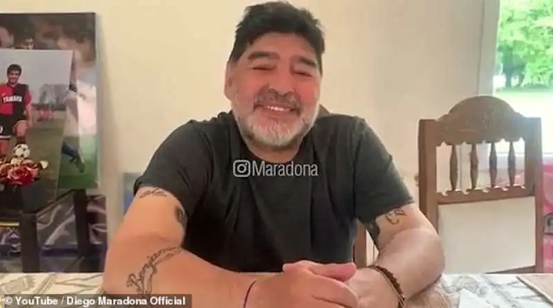 DIEGO ARMANDO MARADONA