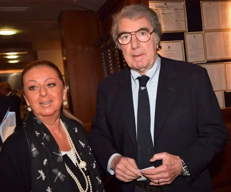 dino zoff con la moglie annamaria passerini  foto di bacco