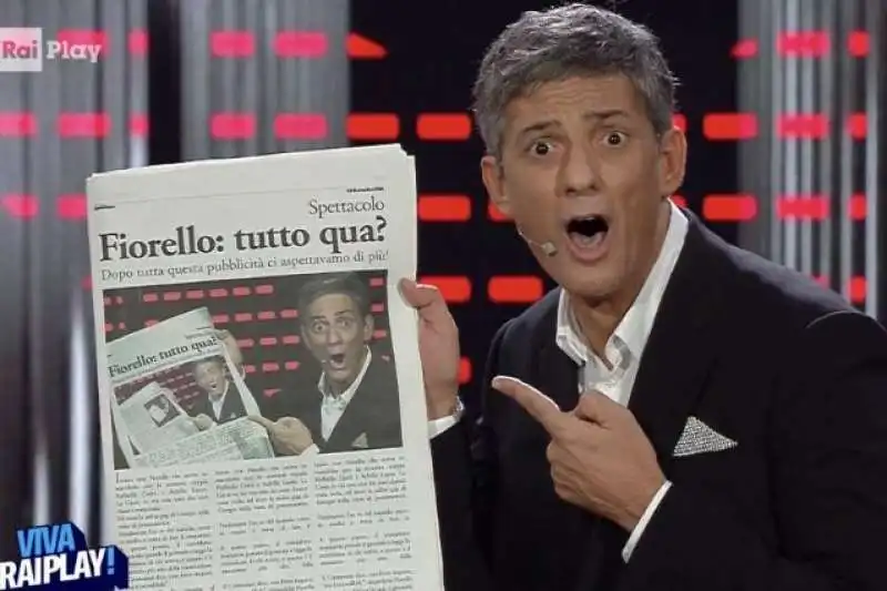 fiorello tutto qua 