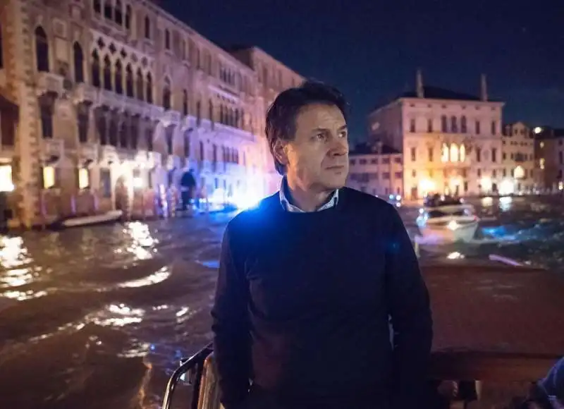 giuseppe conte a venezia