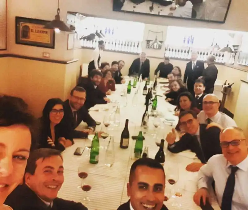 il consiglio dei ministri a cena foto paola pisano