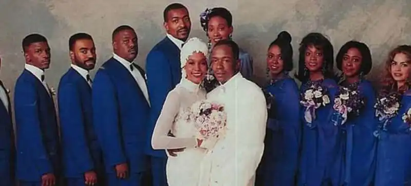 il matrimonio di whitney houston e bobby brown