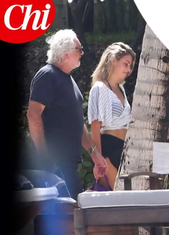 le nuove foto di flavio briatore a malindi con benedetta bosi