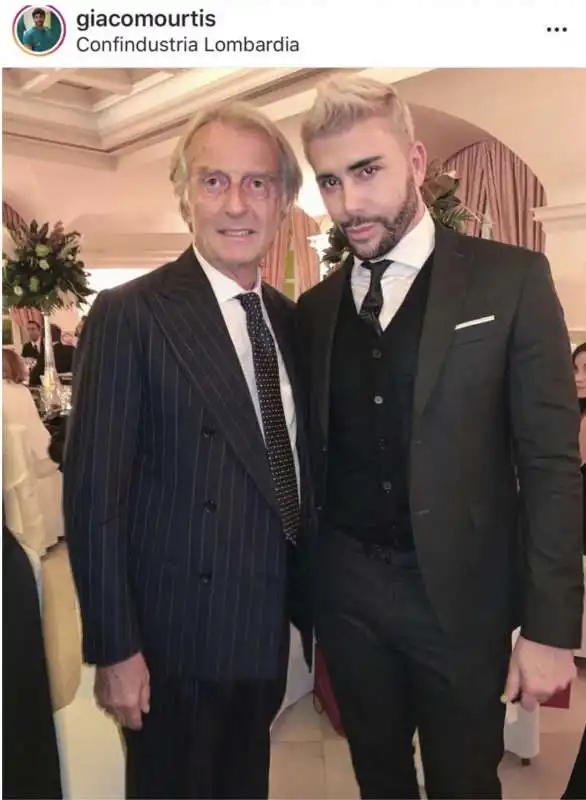 LUCA CORDERO DI MONTEZEMOLO CON GIACOMO URTIS