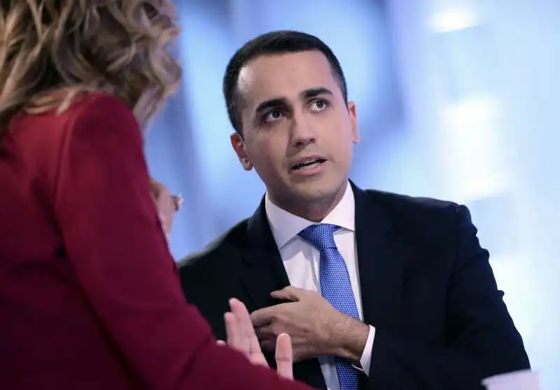 luigi di maio a l'aria che tira 2