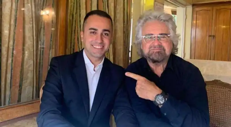 luigi di maio incontra beppe grillo a roma