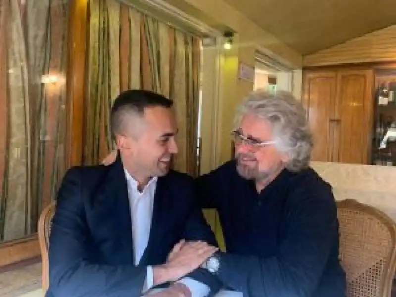 luigi di maio incontra beppe grillo a roma1