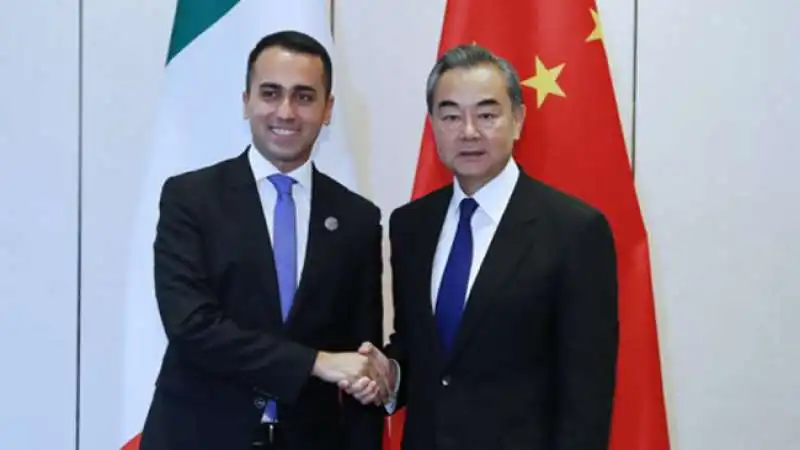 LUIGI DI MAIO  WANG YI