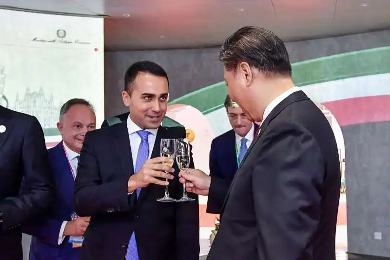 luigi di  maio xi jinping