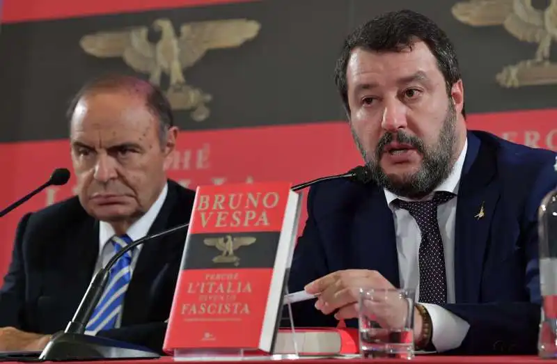 matteo salvini e bruno vespa  foto di bacco (11)