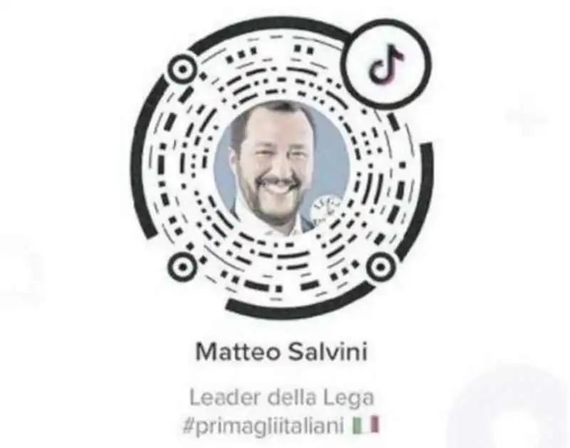 MATTEO SALVINI SU TIKTOK