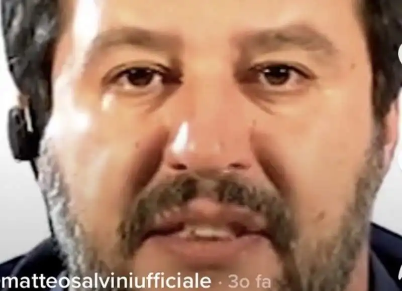 matteo salvini su tiktok 5