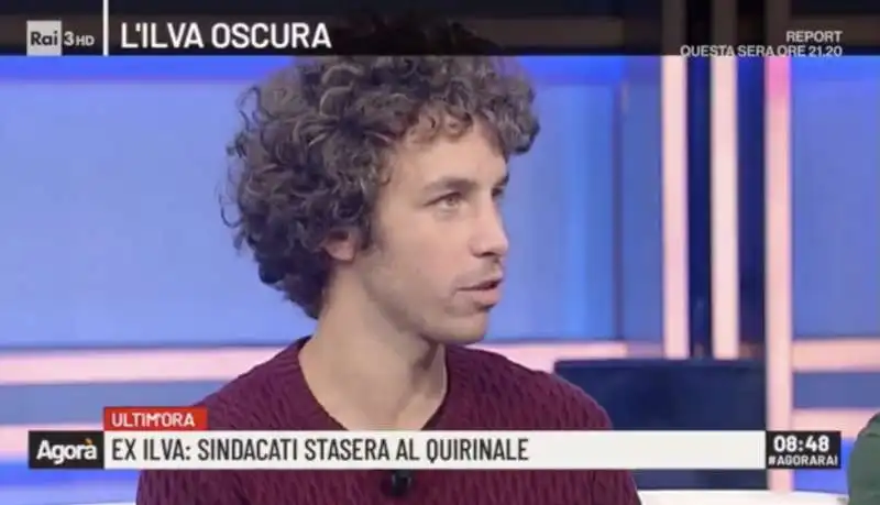 mattia santori ad agora' 2