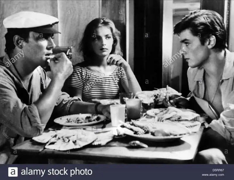 maurice ronet marie laforet alain delon