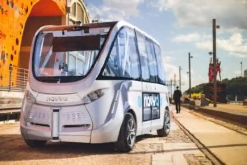 navya il bus elettrico a guida autonoma di merano 9