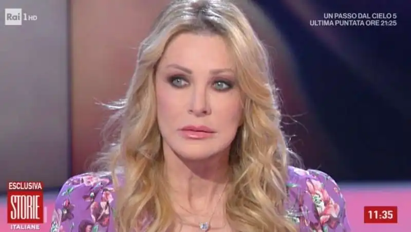 PAOLA FERRARI A STORIE ITALIANE  