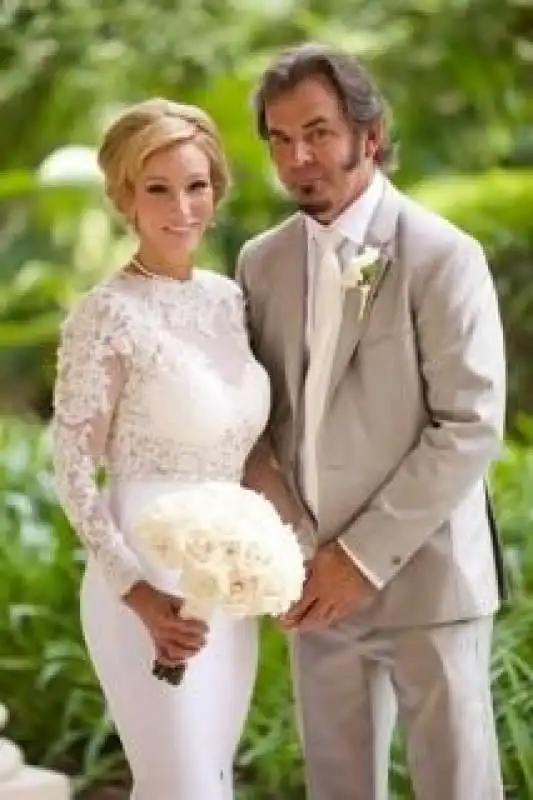 Paula White il giorno del matrimonio