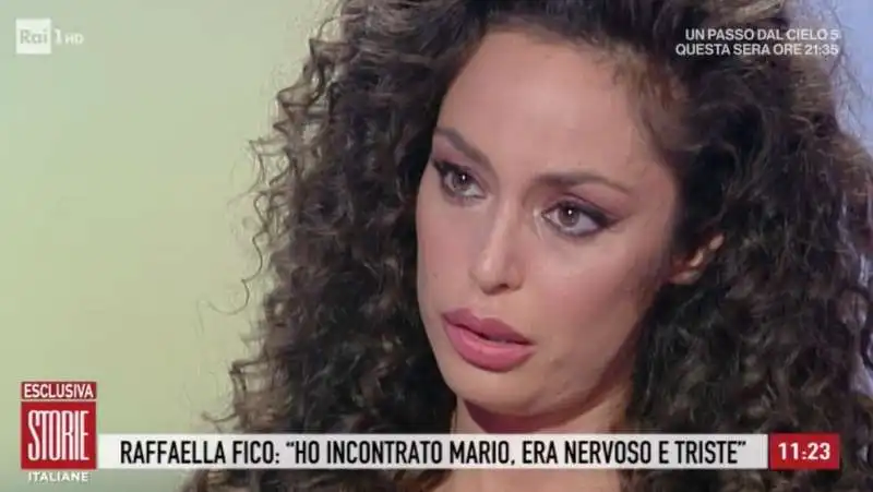 raffaella fico a 'storie italiane' 4