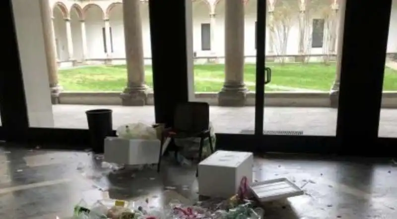 rave party illegale alla statale di milano 1