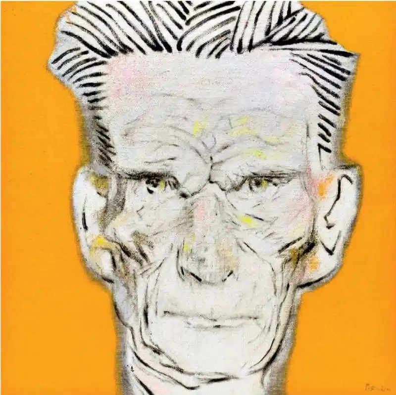 ritratto di samuel beckett by tullio pericoli 6