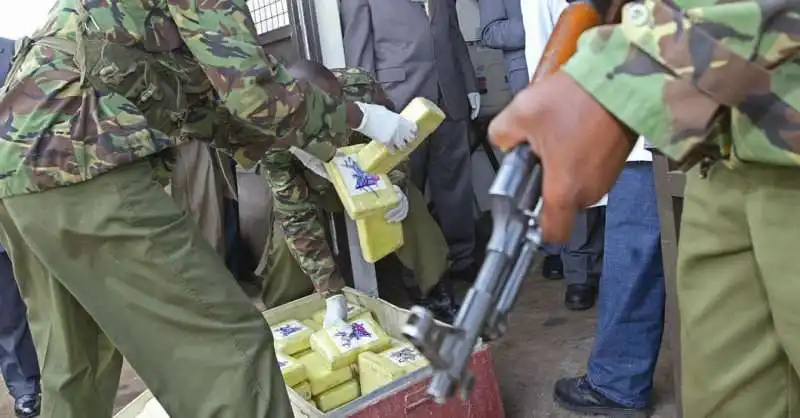 sequestro di droga in guinea bissau