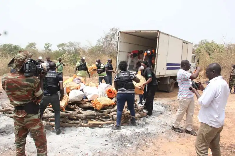 sequestro di droga in guinea bissau 2