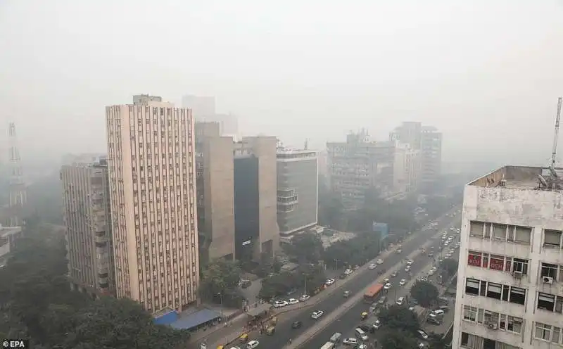 smog a nuova delhi 9