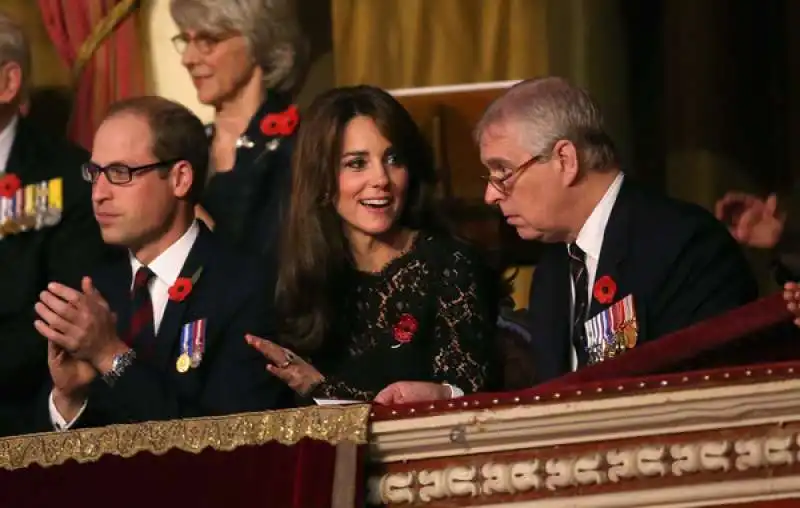 william, kate e andrea