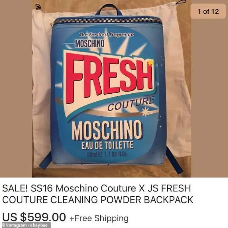 zainetto moschino