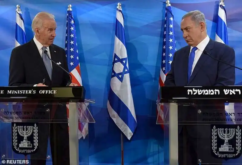 BENJAMIN NETANYAHU JOE BIDEN