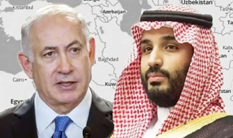 benjamin netanyahu mohammed bin salman