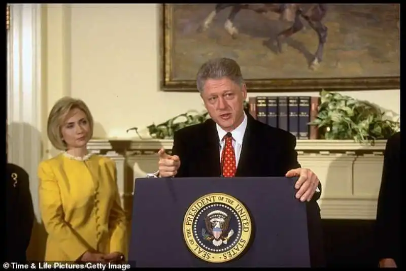 bill e hillary clinton