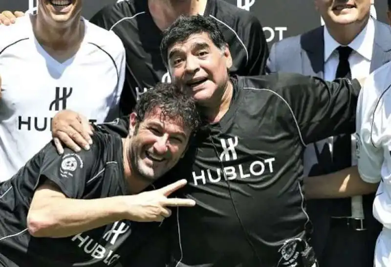 ciro ferrara e diego armando maradona 