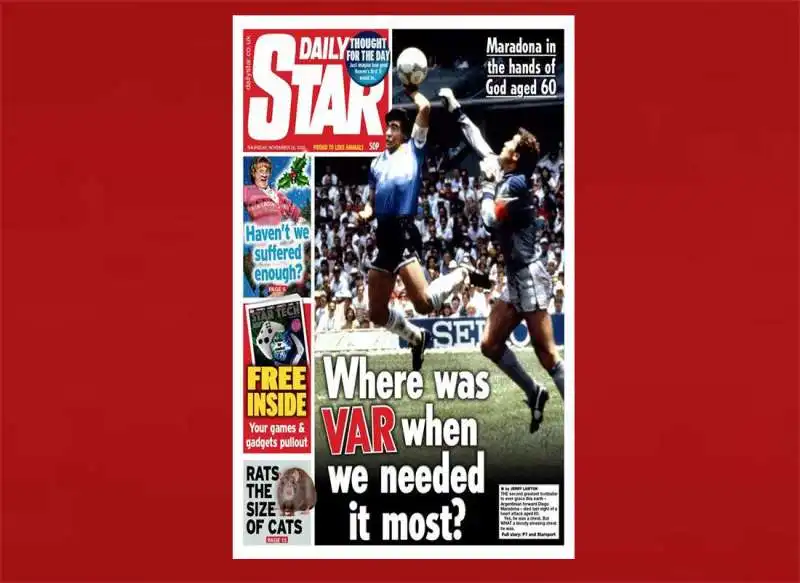 daily star maradona