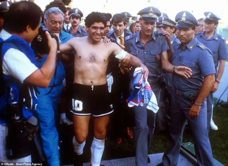 diego armando maradona a italia 90