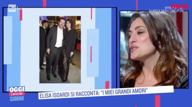 elisa isoardi ospite di oggi e' un altro giorno 4