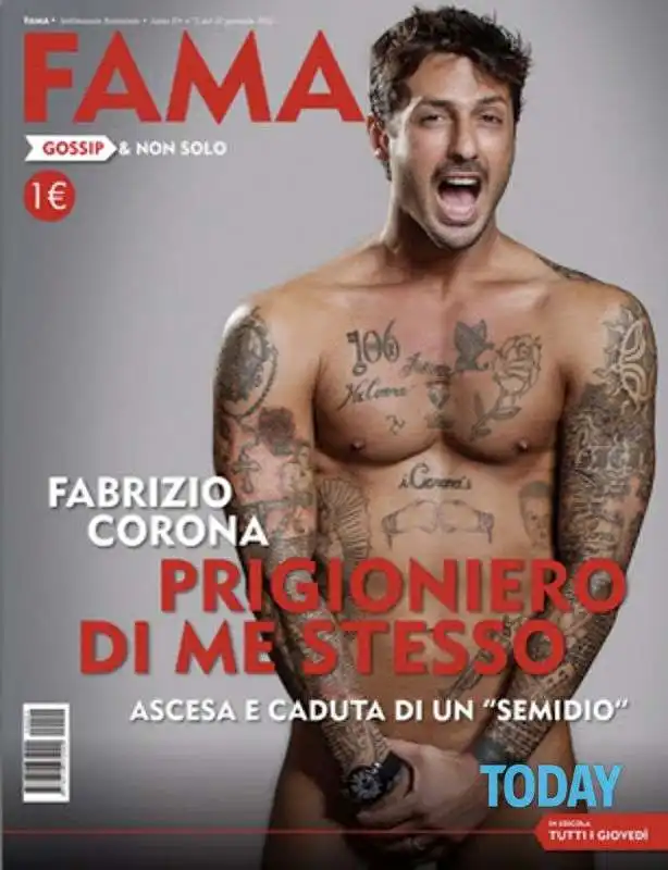 fabrizio corona cover fama