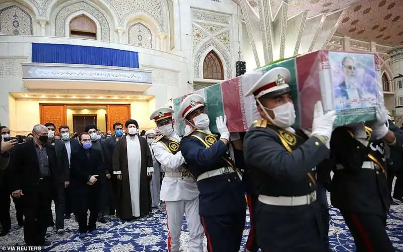 funerale di moshen fakhrizadeh  